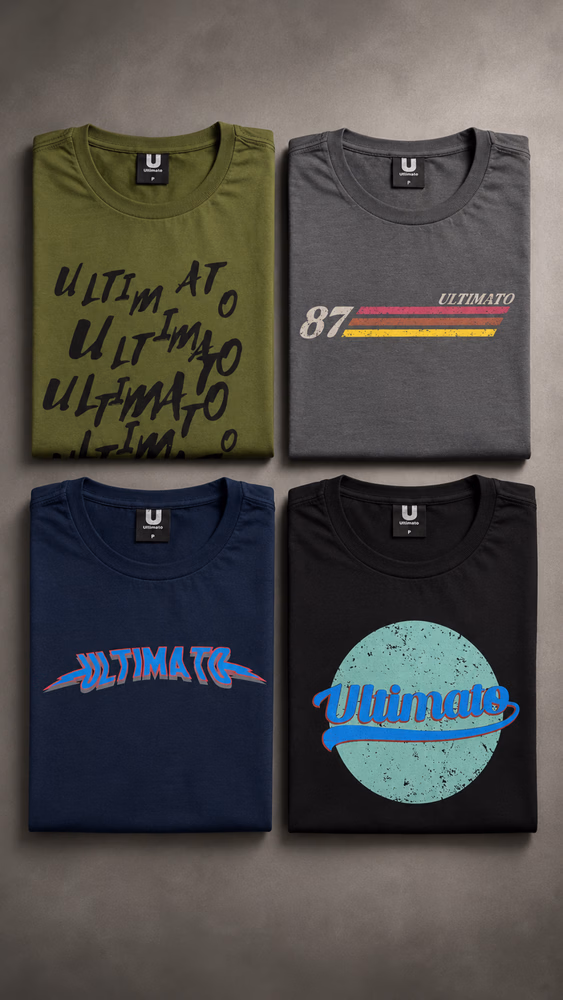 CAMISETA ULTIMATO ESTAMPAS DIVERSAS